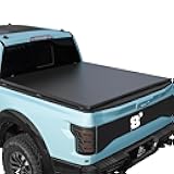 Truck Bed Tonneau Cover Compatible with Chevy Silverado & GMC Sierra 1500 2500 3500 HD 2010-2026 8 ft Long Box(No CarbonPro Bed), Soft Roll Up Style