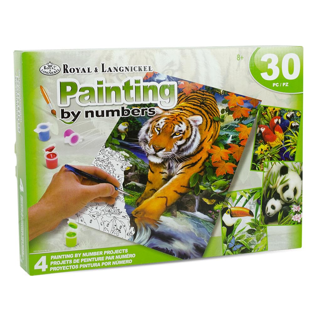 Royal Activity Set Painting By Numbers Act