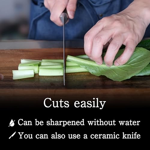 Miniatura 5 de dretec Afilador de cuchillos japonés (cerámica y diamante), para cuchillos de cocina, fabricado en Niigata, Japón