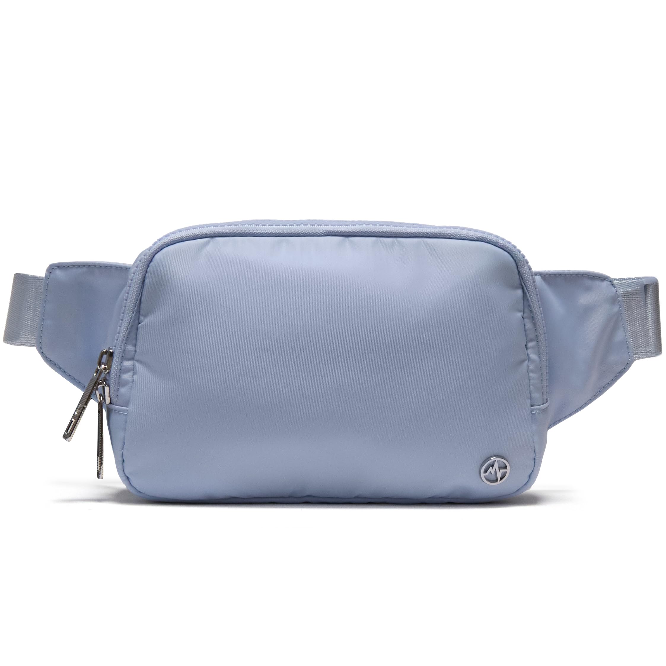 Pander Belt Bag Large 2L, Nylon Fanny Pack Purse for Women and Men with Adjustable Strap