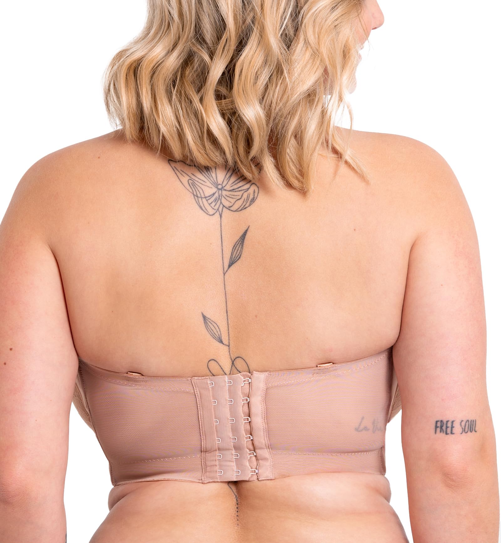 Curvy Kate Hey Girls SuperPlunge reggiseno senza spalline (CK071108), 32A, latte