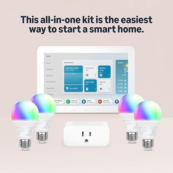 Smart Home Starter Kit | Includes Echo Hub
