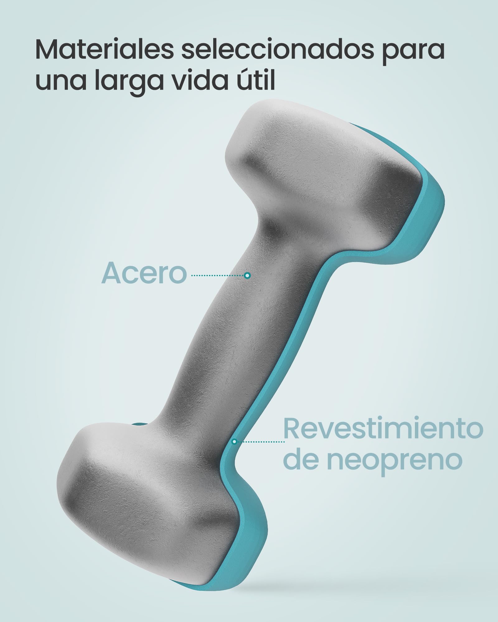 SONGMICS Mancuernas, Juego de Mancuernas Hexagonales con Soporte - 2 x 1 kg, 2 x 2 kg, 2 x 3 kg, Acabado Vinilo, Pesas para Gimnasio en Casa, Rosa, Agua y Azul SYL612MK