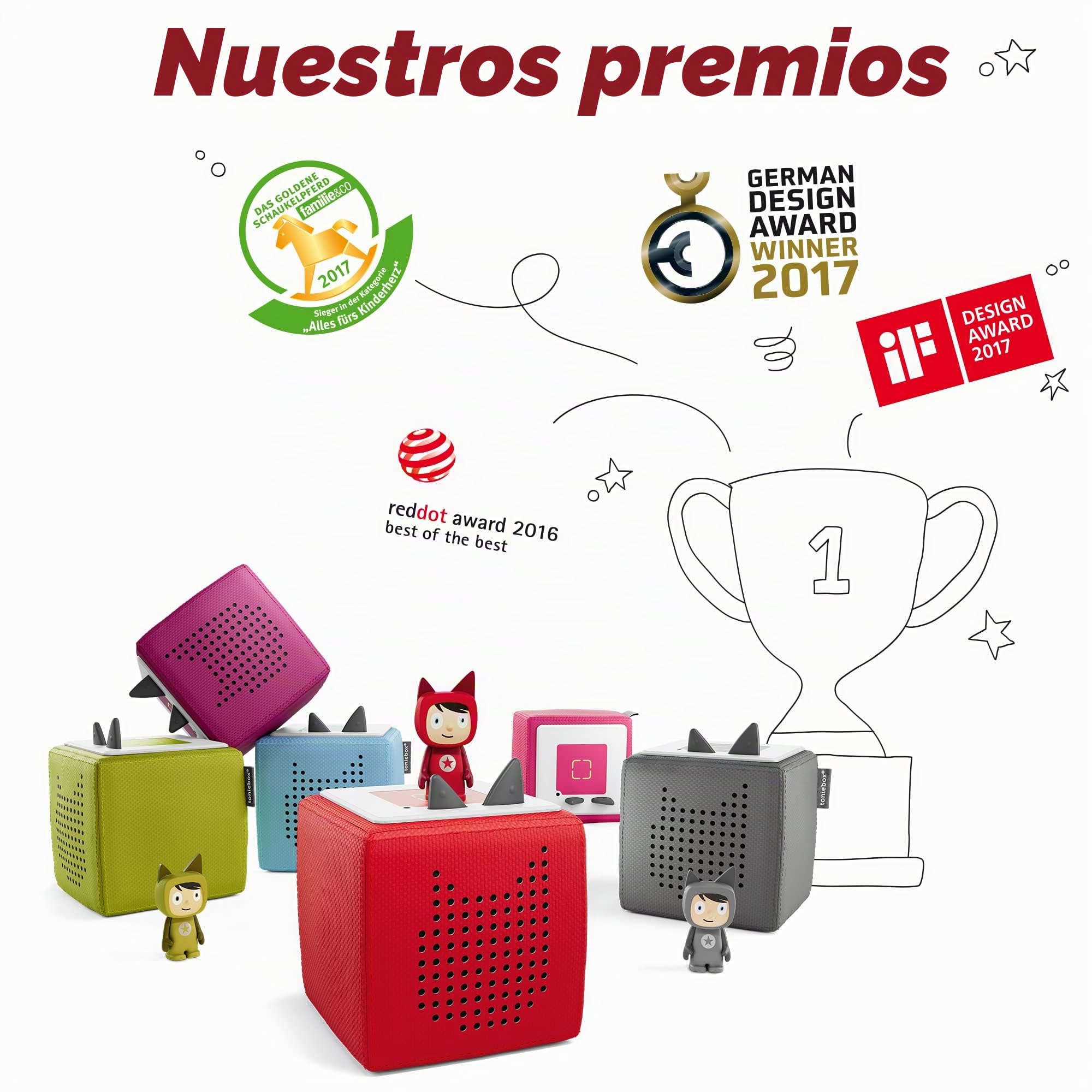 Tonies Figuras para Toniebox, Viaje de ensueño para niños: Hierro de fantasía con Perezoso Mo – 8 Lugares Especiales para Relajarse, audiolibro a Partir de 4 años, Tiempo de reproducción Aprox. 76
