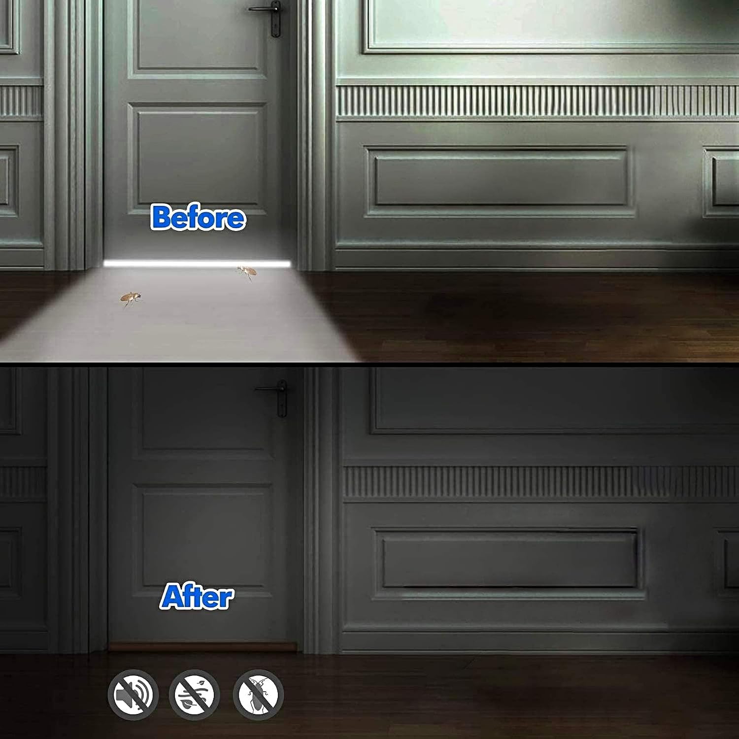Door Darft Stopper 36 Inch Under Door Draft Noise Blocker for Bottom of Door Gap Filler Weather Stripping Twin Door Sweep Window Seal, Wine