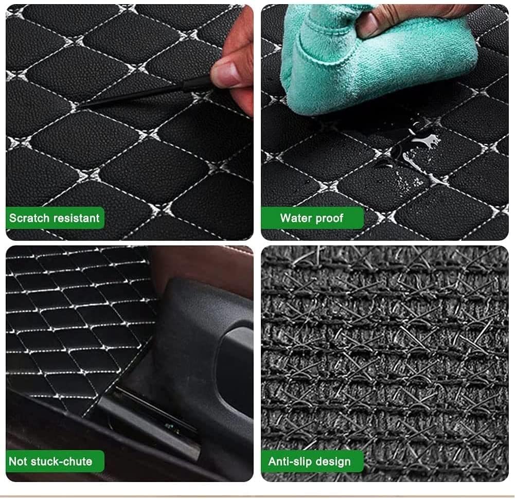 Tapis De Sol Voiture Pour Jaguar XF Sedan 2016-2021 - Lot De 4, Imperméable Et Antidérapant - Noir