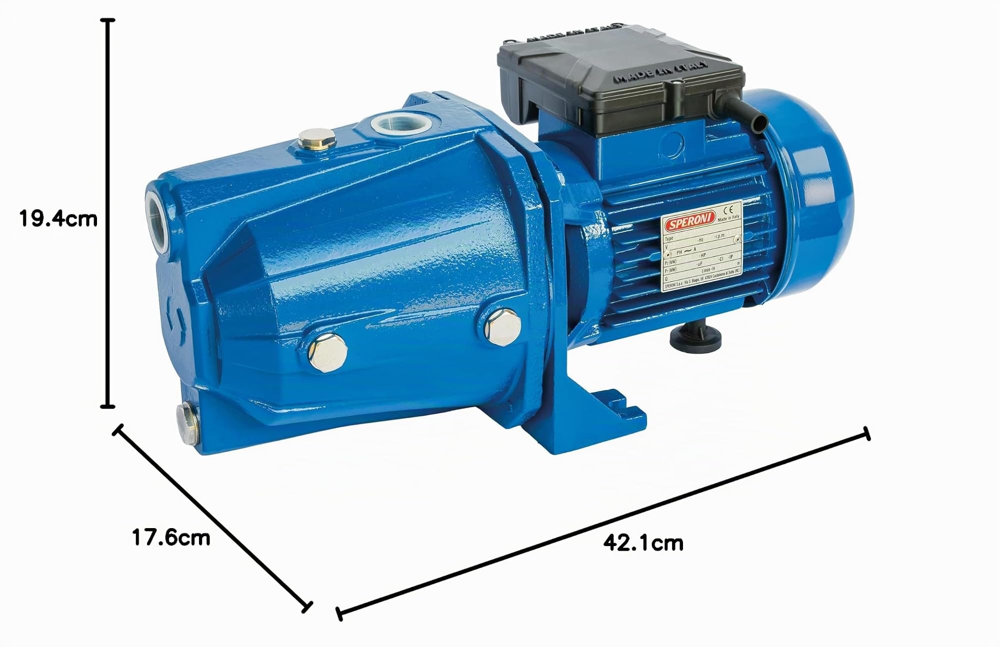 Speroni® Elettropompa autoadescante CAM 100 V.230 Hz.50