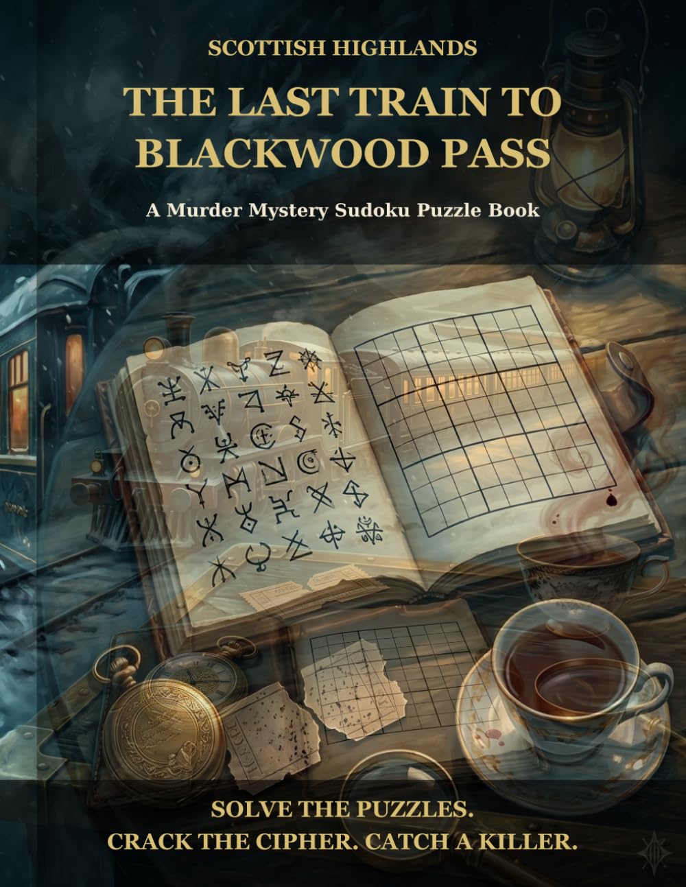 The Last Train to Blackwood Pass: A Murder Mystery Sudoku Puzzle Book (Murdoku Murder Mystery Sudoku Puzzle Books)