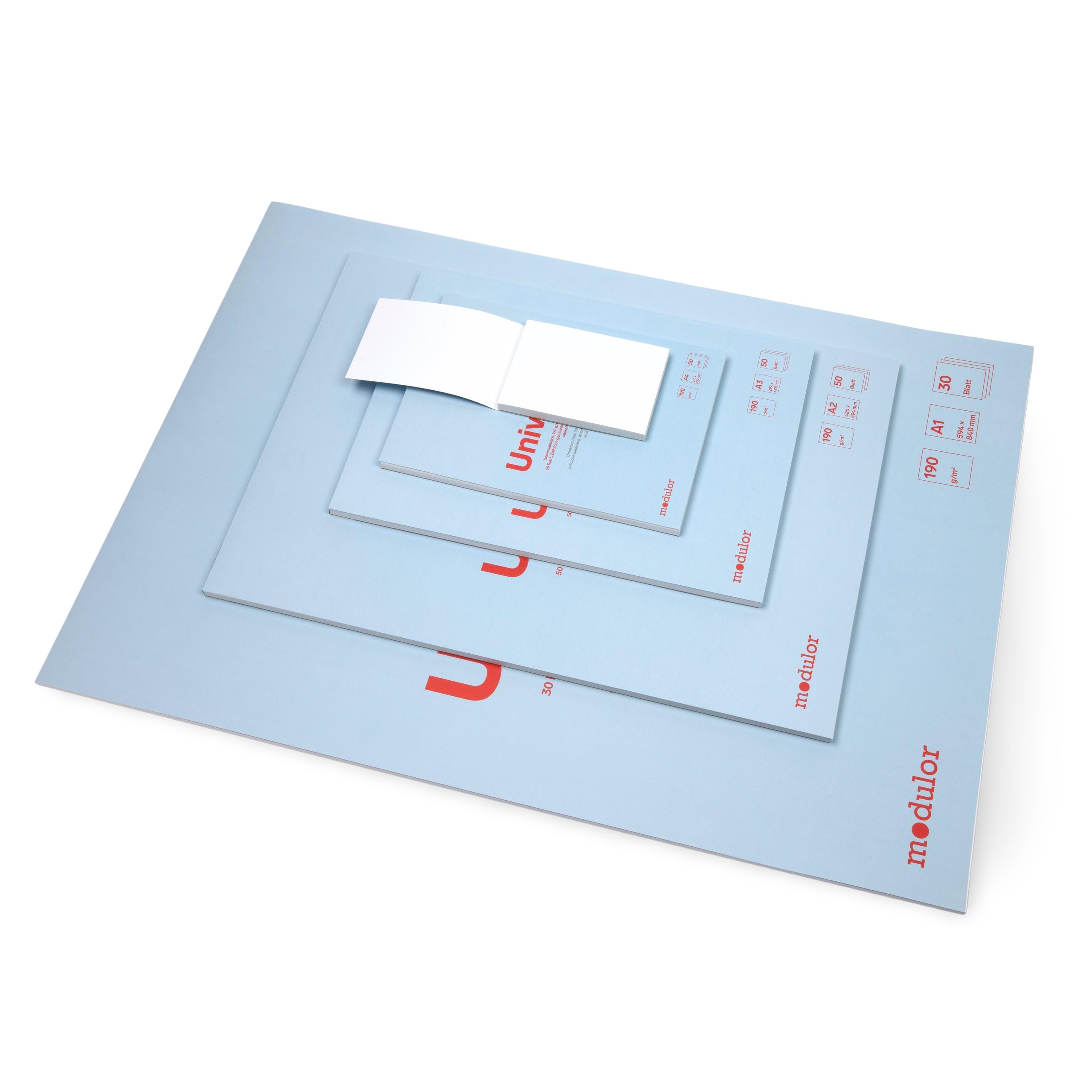 Senator Zeichenblock A4 – 150g Papier, Mikroperforiert, Säurefrei, FSC-zertifiziert, 20 Blatt Knochenfarben, Ideal Für Skizzen & Zeichnungen