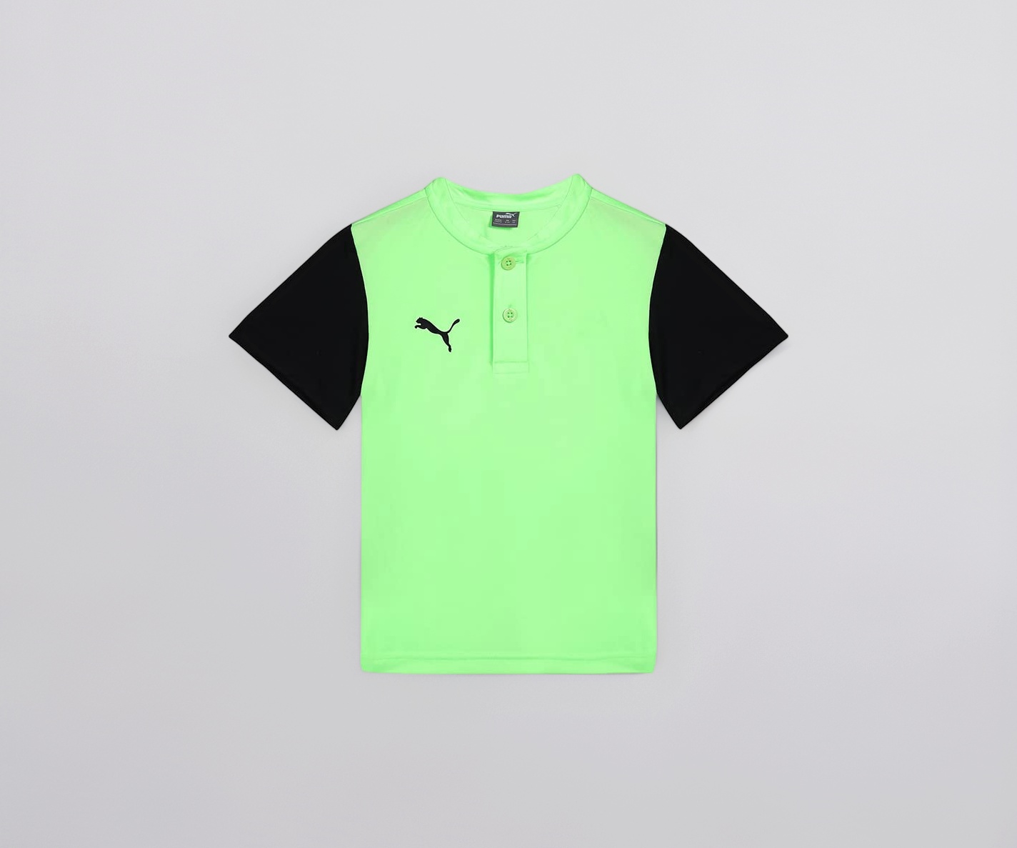 Image of Puma Boy's Color Block Athletic Fit T-Shirt