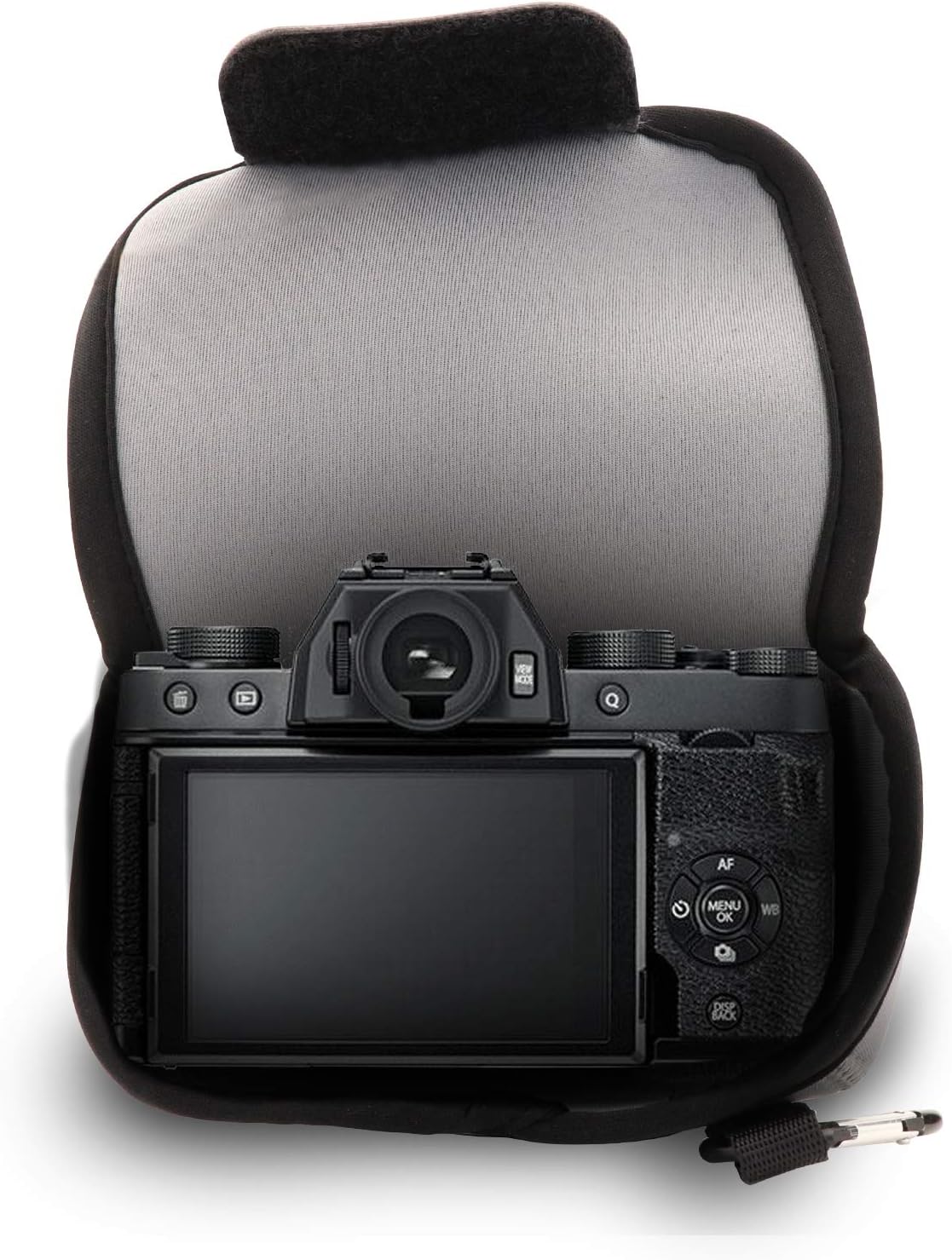 MegaGear MG1488 Ultra Light Neoprene Camera Case for Fujifilm X-T100 (15-45mm) - Gray
