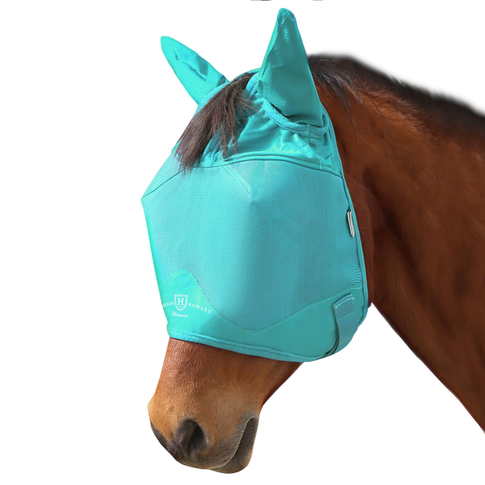 Masque Anti-mouches Harrison Howard Pro LumiVista – Taille M, Motif Cute Hearts