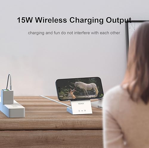 Miniatura 7 de Estación de carga inalámbrica, soporte magnético 3 en 1, cable USB C para iPhone 15141312ProMaxPlus Airpods Prod Galaxy Samsung y más