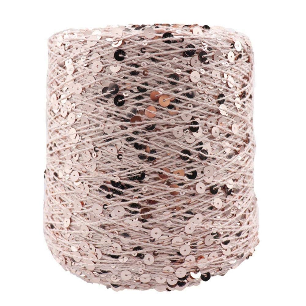 Knitting Wool Knitting Wool 50G/Ball/140M Cotton Yarn 6/3Mm Special Sequin Yarn Clothing Accessories Doll Knitting Yarn-01_6Pcs