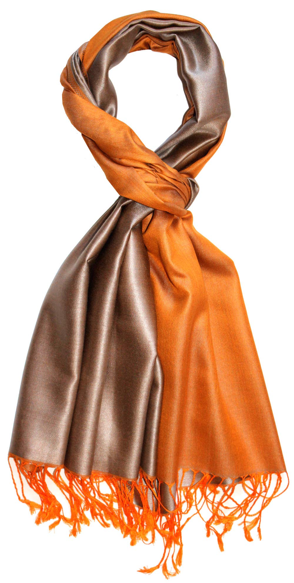 Bufanda de seda Lorenzo Cana de hombre reversible de 70 x 190 cm 5