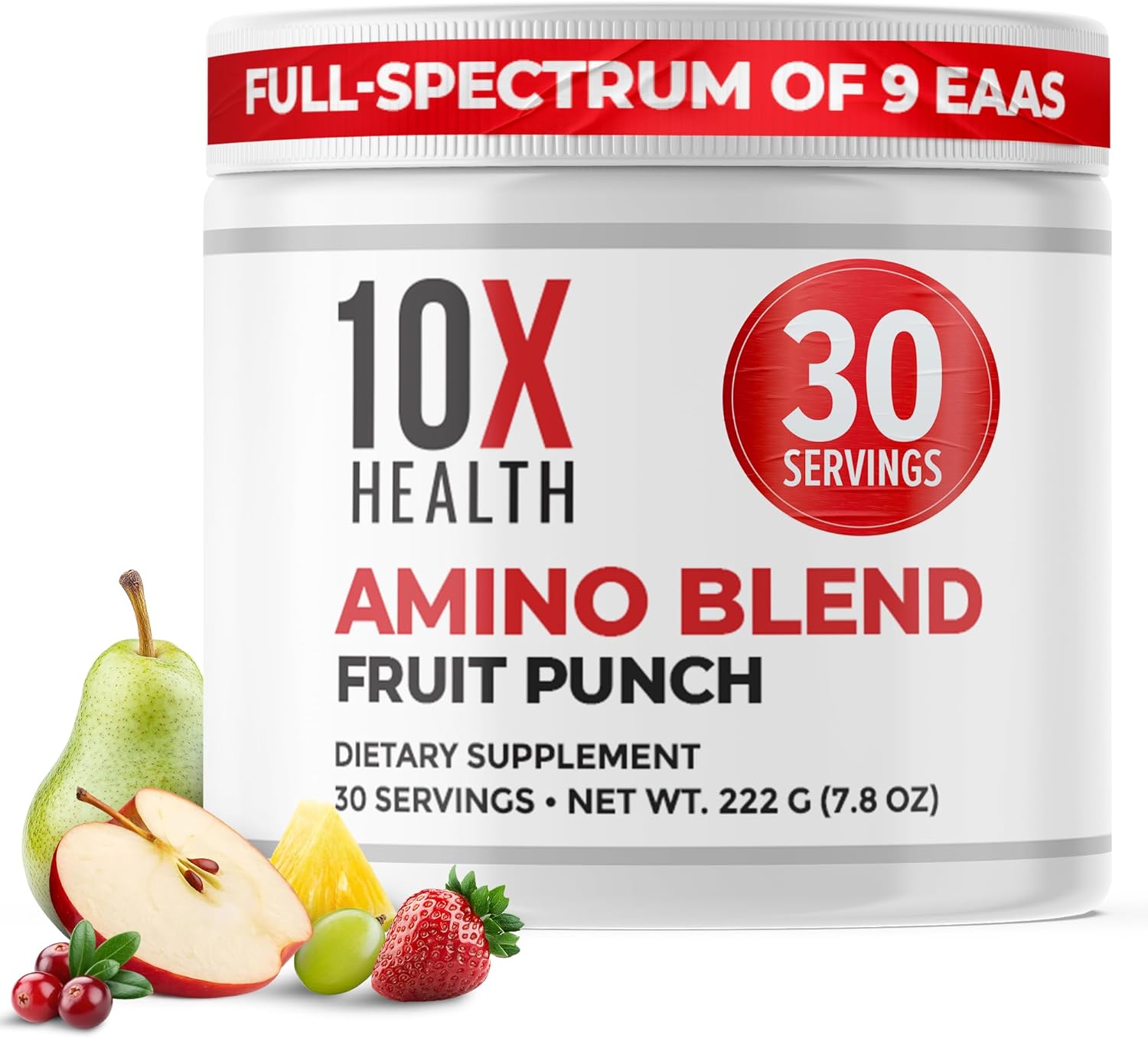 10X Health Amino Acids – 30 Servings...