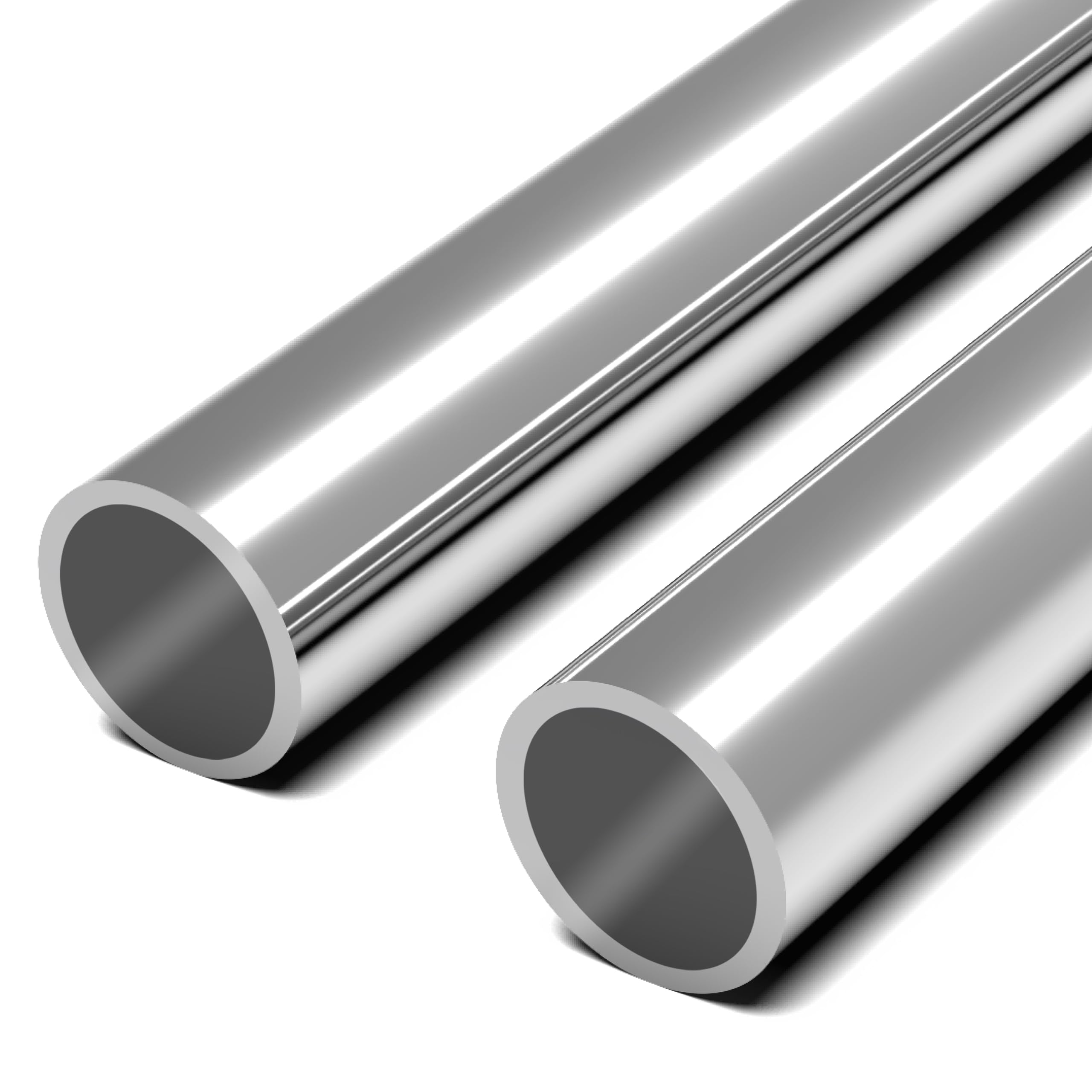 Yluvaok 2Pcs 304 Stainless Steel Tubing 1' OD x 16'