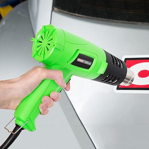 Miniatura 5 de OEMTOOLS 24665 Pistola de calor de doble temperatura, soplador de aire caliente con cable de 1200 W, pistola de calor de tienda de 120 V para
