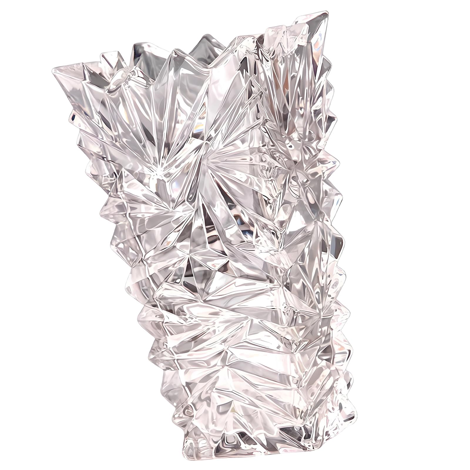 Clear Glass Flower Vases Enhances Any Room Decors Decorative Glass Vases for Wedding Centerpieces Traditional Home Vase