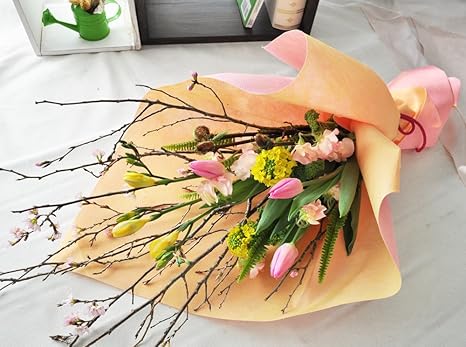 Amazon 花由 桜と春の花 チューリップ スイートピー 菜の花 のブーケ 1 10 3 26の間でお届け 花束 誕生日 お花見 入学卒業祝い ひな祭り 花束 オンライン通販 Amazon 花由 桜と春の花 チューリップ スイートピー 菜の花 のブーケ 1 10 3 26の間でお届け 花束 誕生日 お花見 入学卒業祝い ひな祭り 花束 オンライン通販