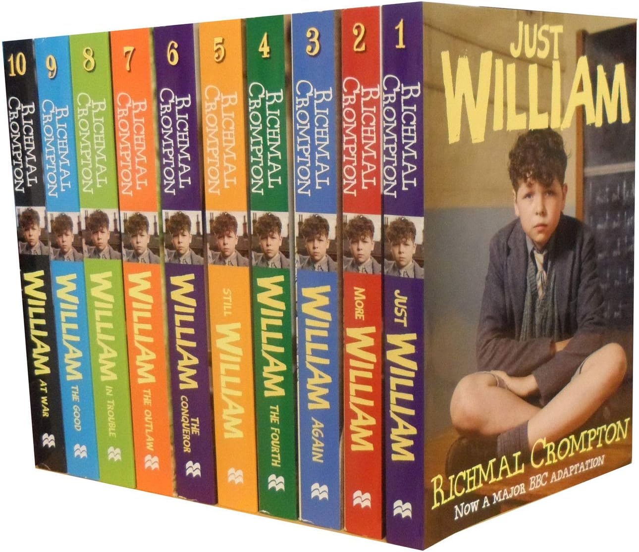 There's Only One Just William (Just William; More William; William Again; William - The Fourth; Still William; William the Conqueror; William the Outlaw; William in Trouble; William the Good; William) Paperback – Box set, 1 Jan. 2006