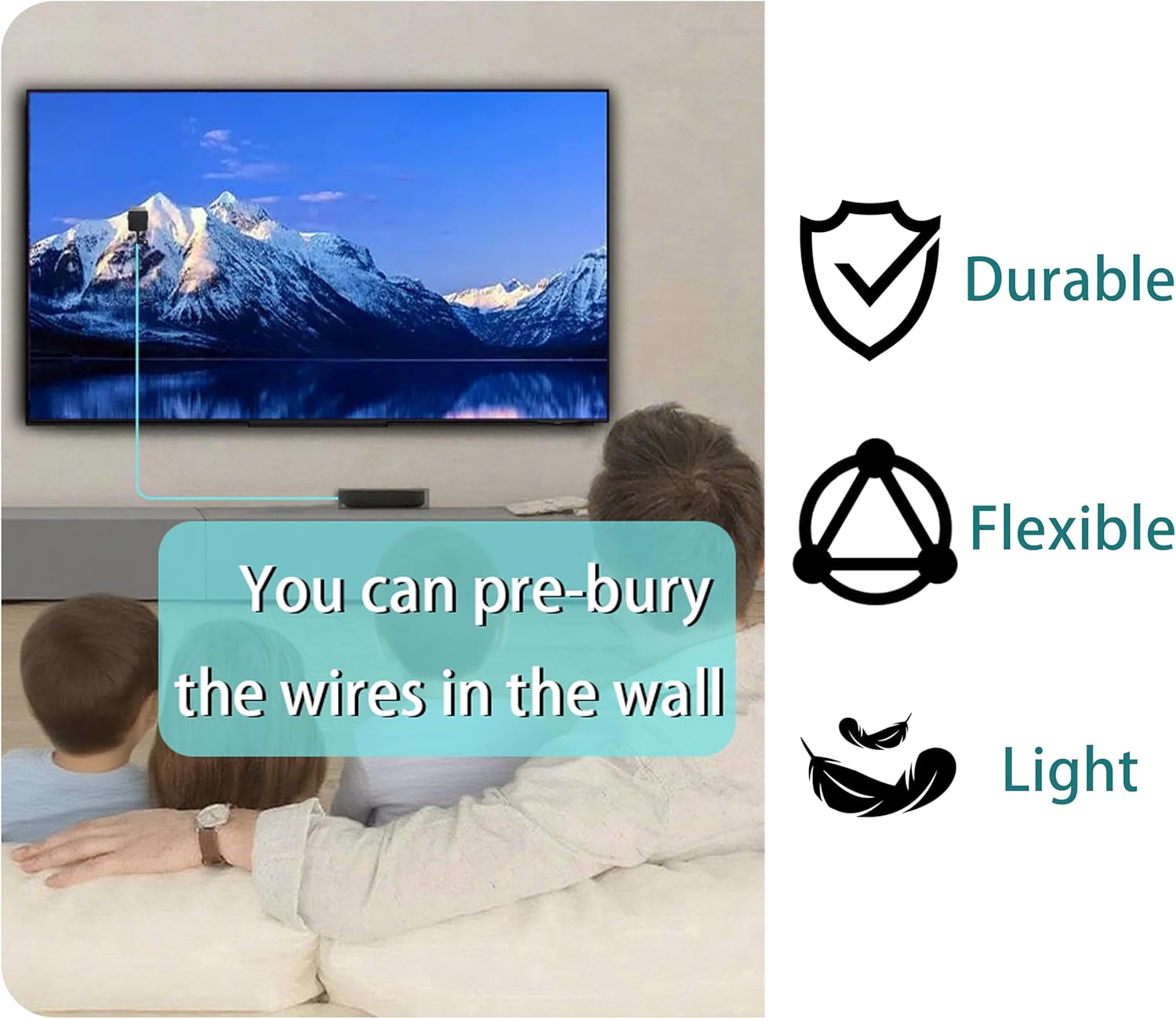 2.5M /8.2Ft BN39-03004A One Connect Cable Compatible with Samsung QLED 8K 65" 75" 85" QN900D TV for QN65QN900DFXZA, QN75QN900DFXZA, QN85QN900DFXZA