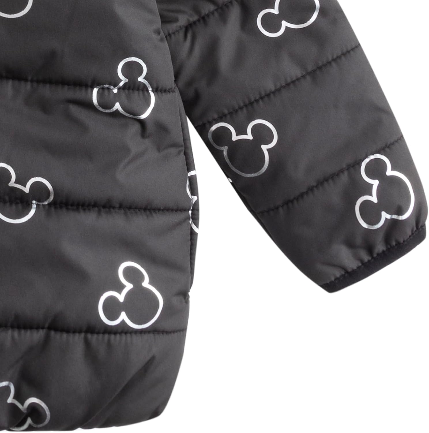 Disney Minnie Mouse Girls Puffer Jacket with Ears and Bow for Toddlers, Little Kids, and Big Kids - Image 5
