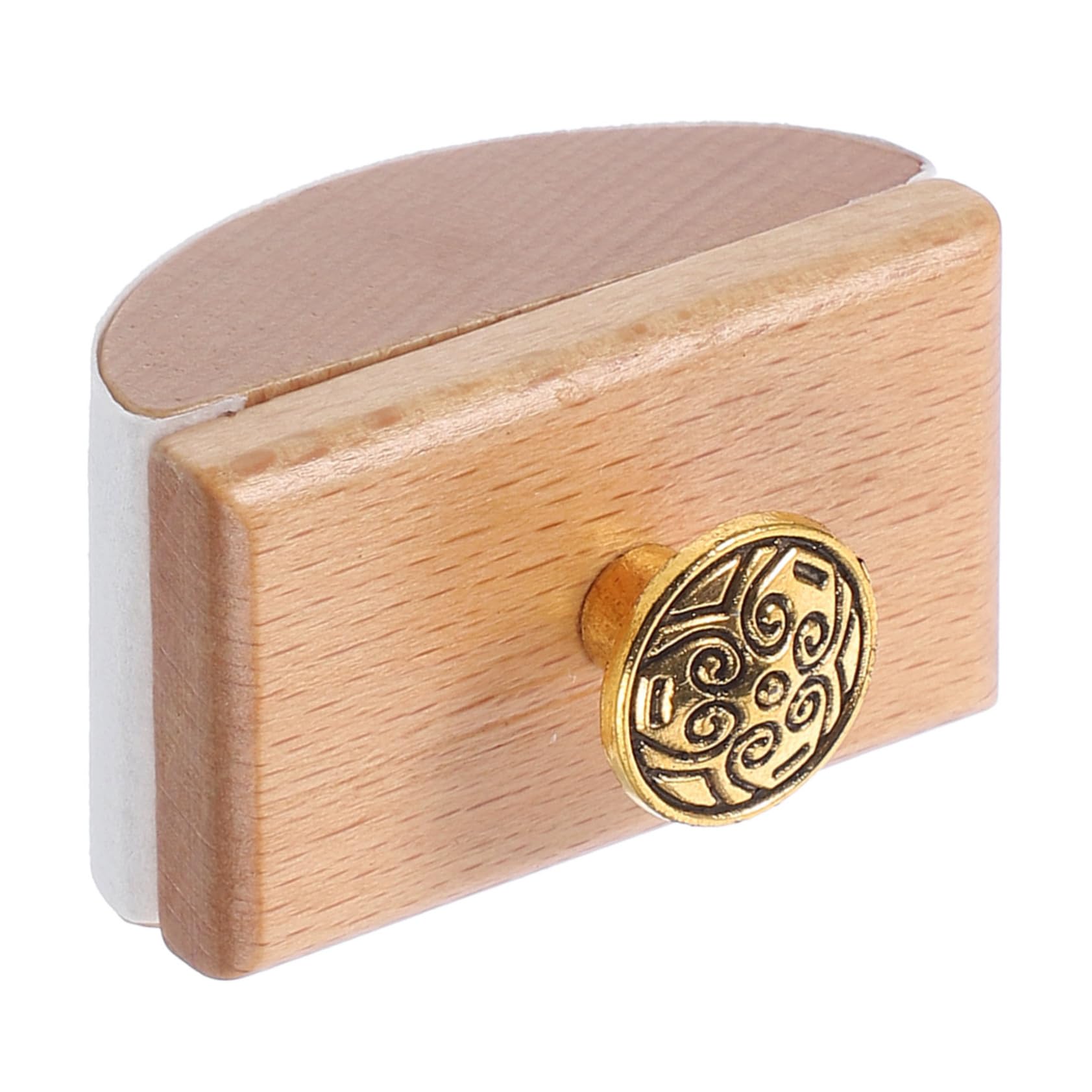 STOBOK Assorbitore Inchiostro in Legno e Lega di Zinco Portatile Carta Assorbente ad Asciugatura Rapida per Penna Stilografica