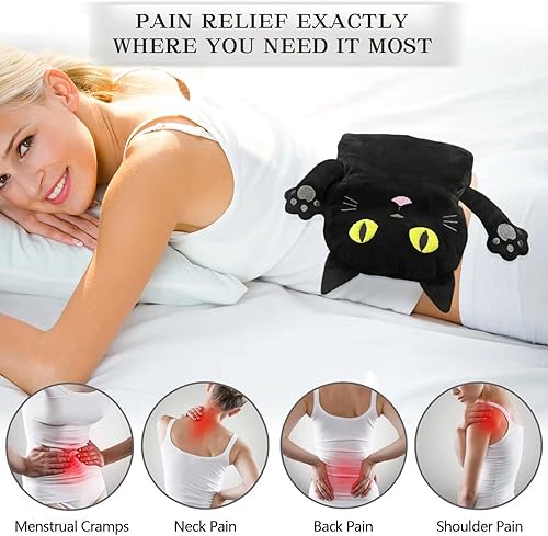 Vista 91 de Almohadilla térmica para microondas para aliviar el dolor, almohadillas térmicas para microondas de 17 x 9 pulgadas para calambres, dolor