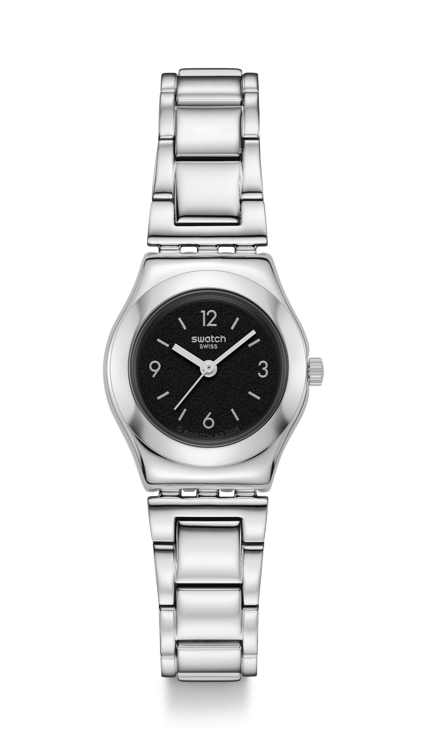 Lady Irony Women Dress Watch Stainless Steel Grey Quartz Water Resistant Gradino Nero