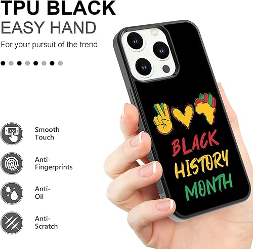 Miniatura 2 de Peace Love Juneteenth - Fundas de teléfono compatibles con iPhone 14 13 12 11 Pro Max 8 Plus XR Samsung Galaxy S23 S22 S21 S20 FE Ultra Plus Note 20