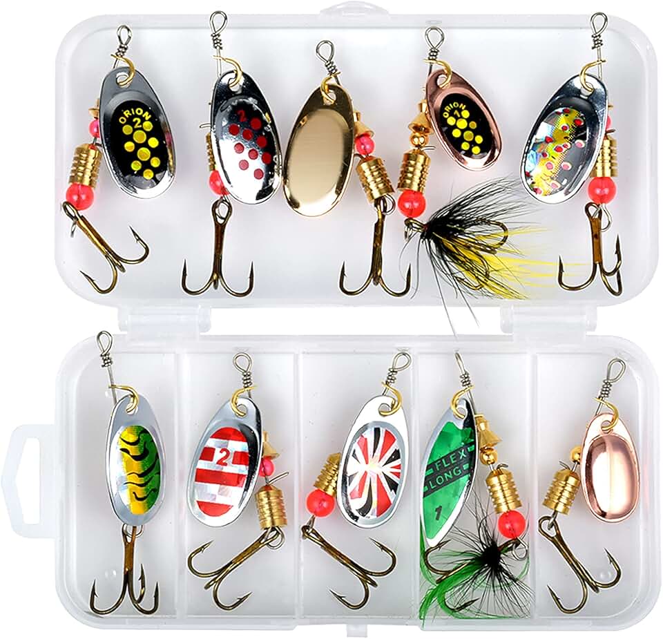 Fishing Spinners & Spinnerbaits Amazon.co.uk