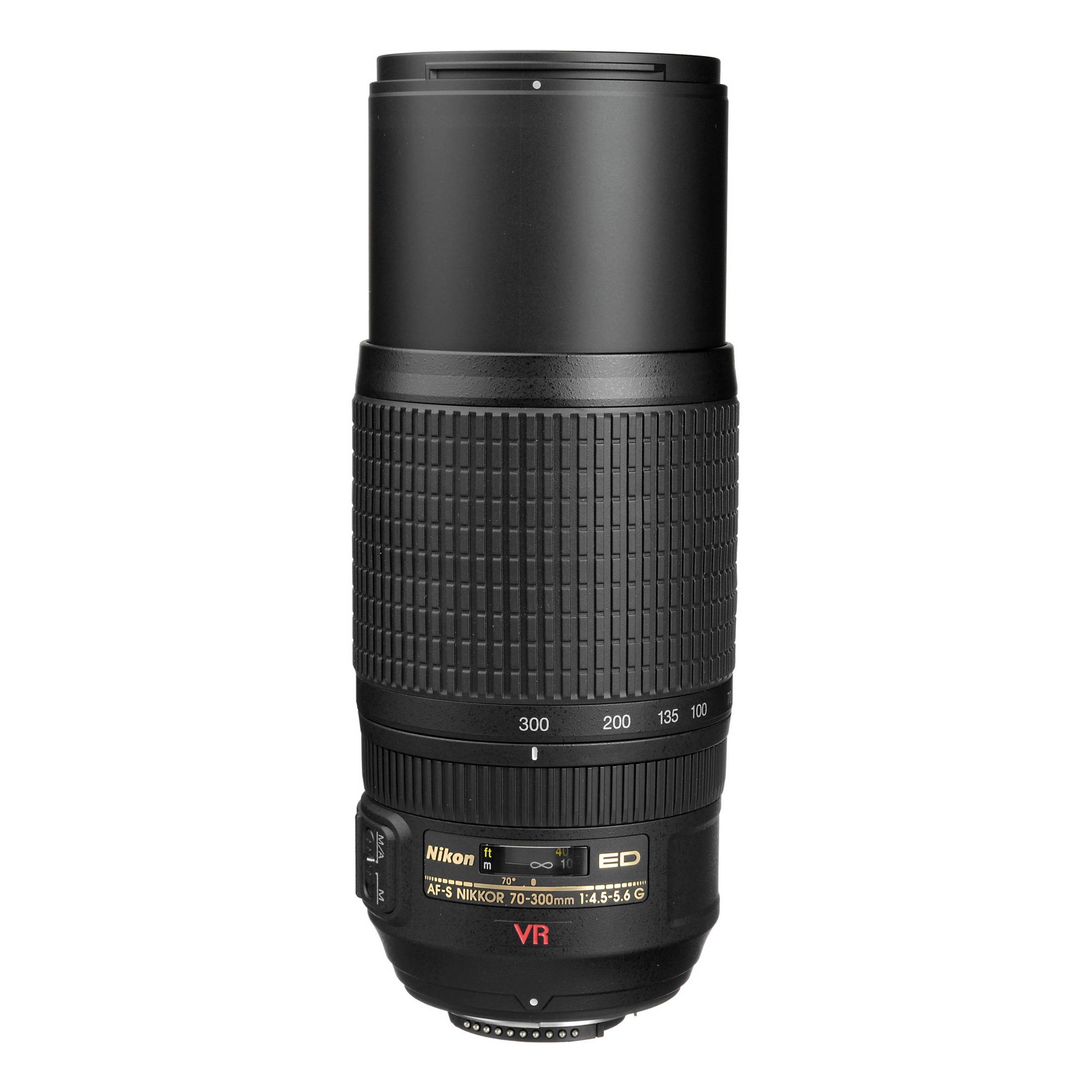 Nikon AF-S 70-300mm VR レンズ一式 フード・ケース付 ニコン望遠 