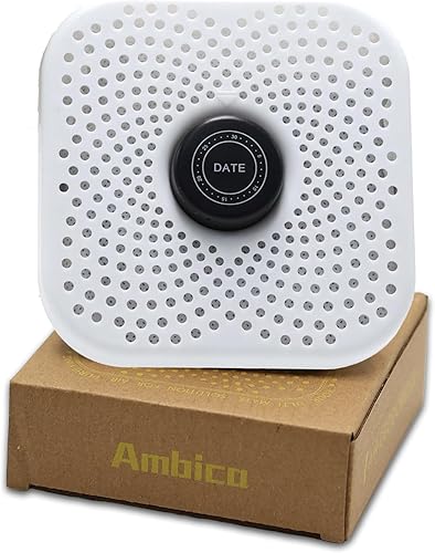 Ambica - Purificador de aire de 3.5 onzas, absorbente de olores de carbón activado, desodorante para refrigerador y refrigerador, mejor el