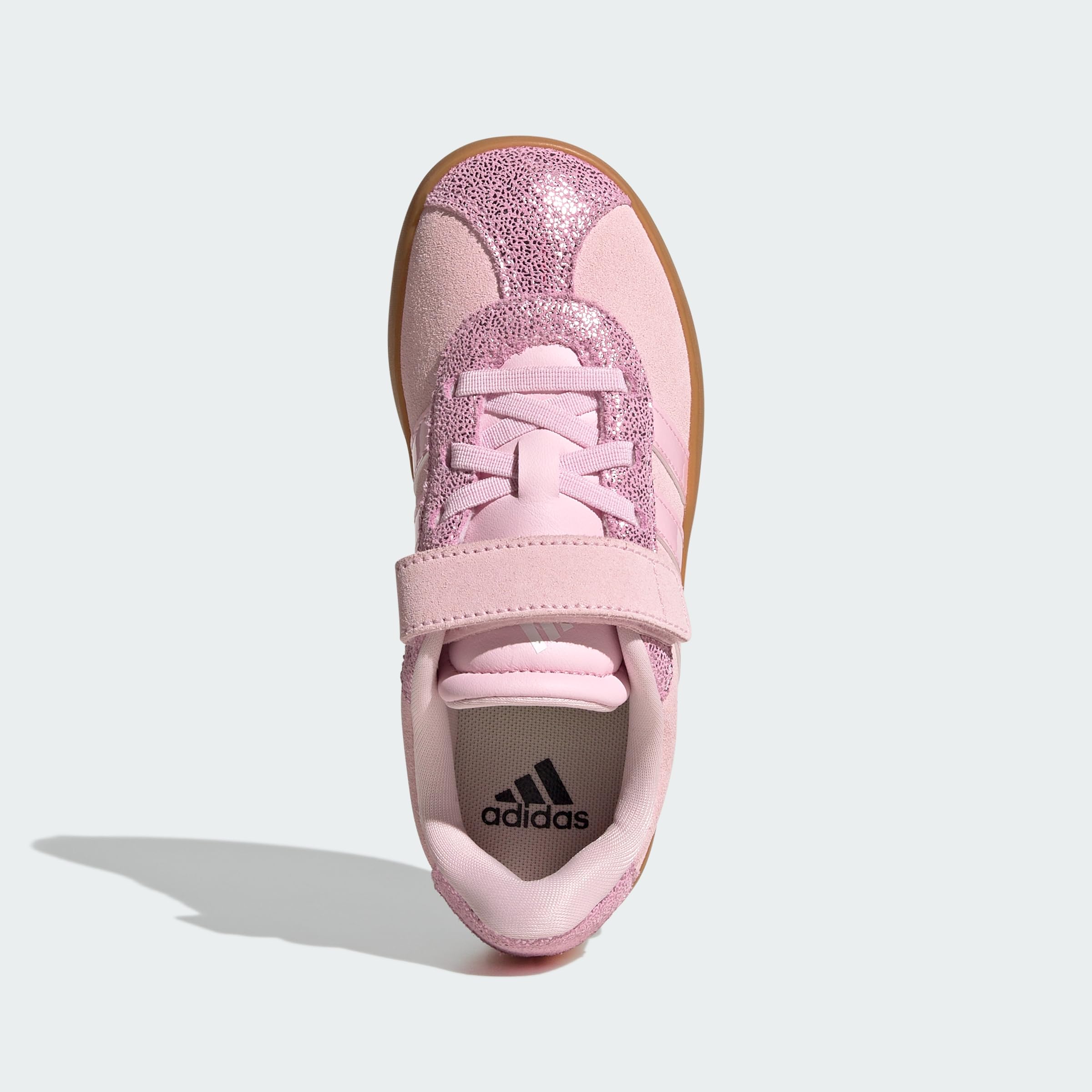 adidas Unisex Kinder Vl Court 3.0 Children Shoes, Clear Pink/Clear Pink/Gum, 31.5 EU