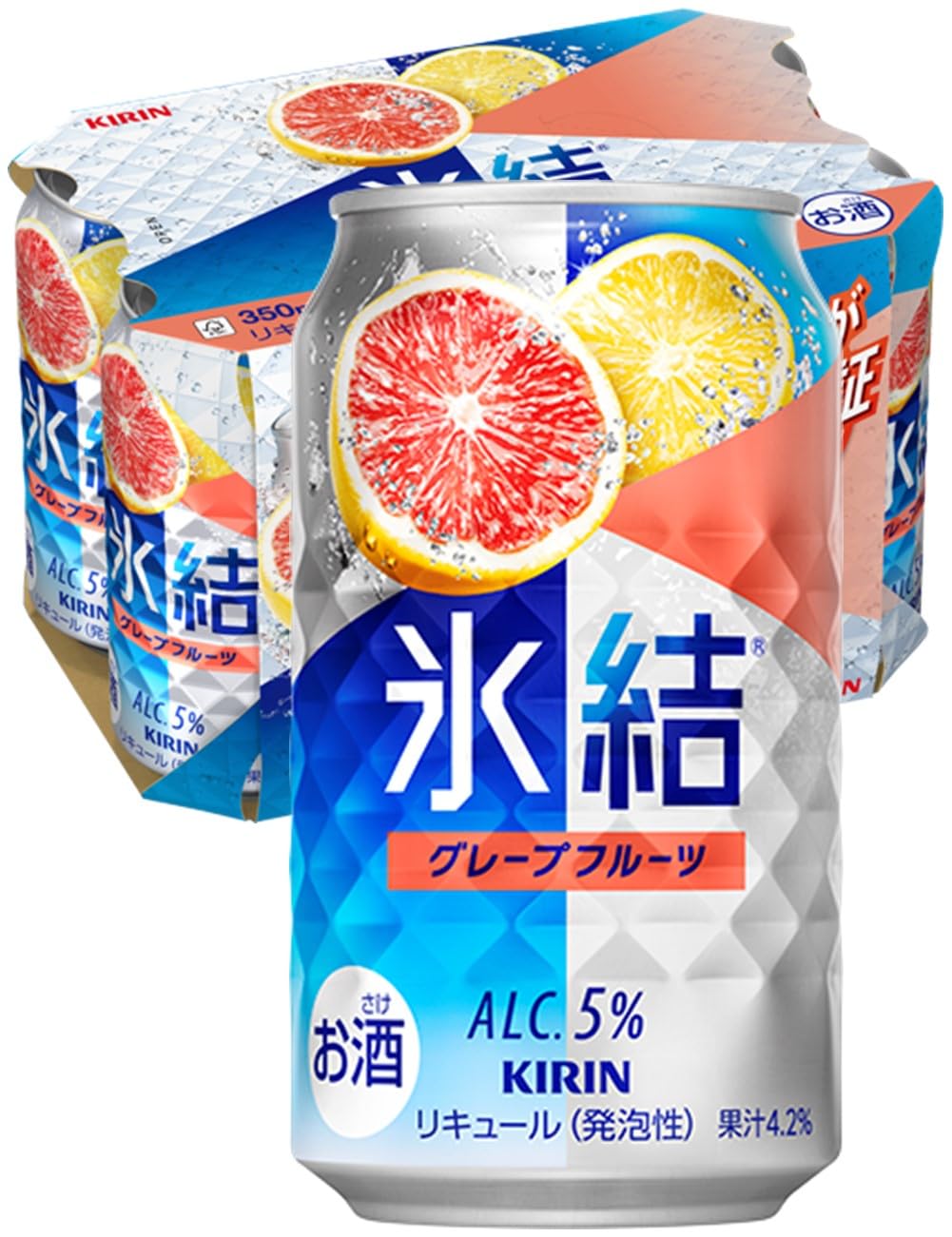 Amazon.co.jp: キリン 氷結 グレープフルーツ 350ml×6缶パック : 食品