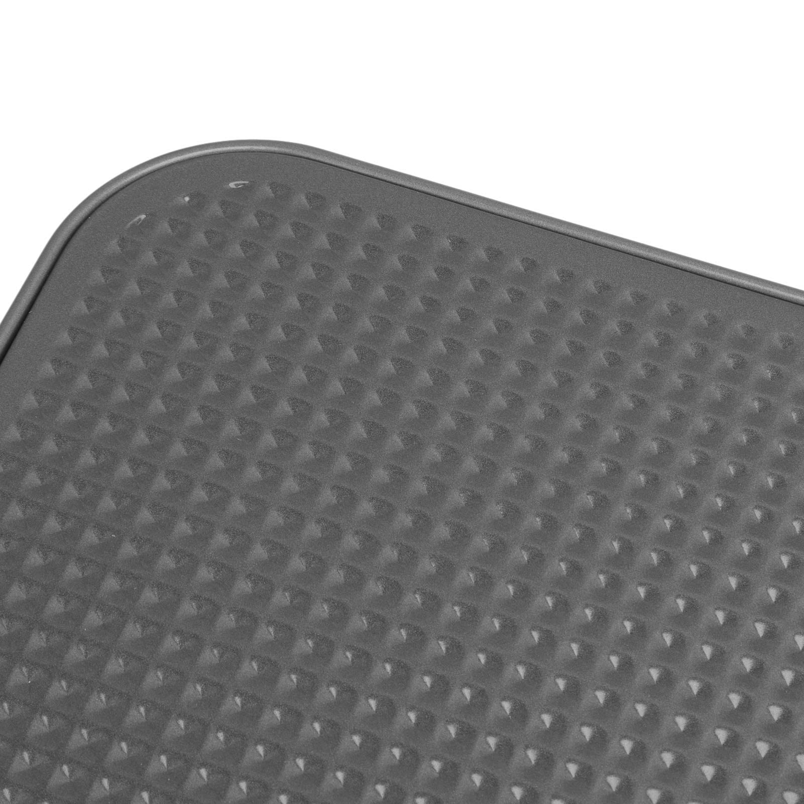 Juego de moldes desmontables para Cocina, 3 uds., forma cuadrada de corazón redondo de acero al carbono, fácil liberación, doble recubrimiento (20/22/24)