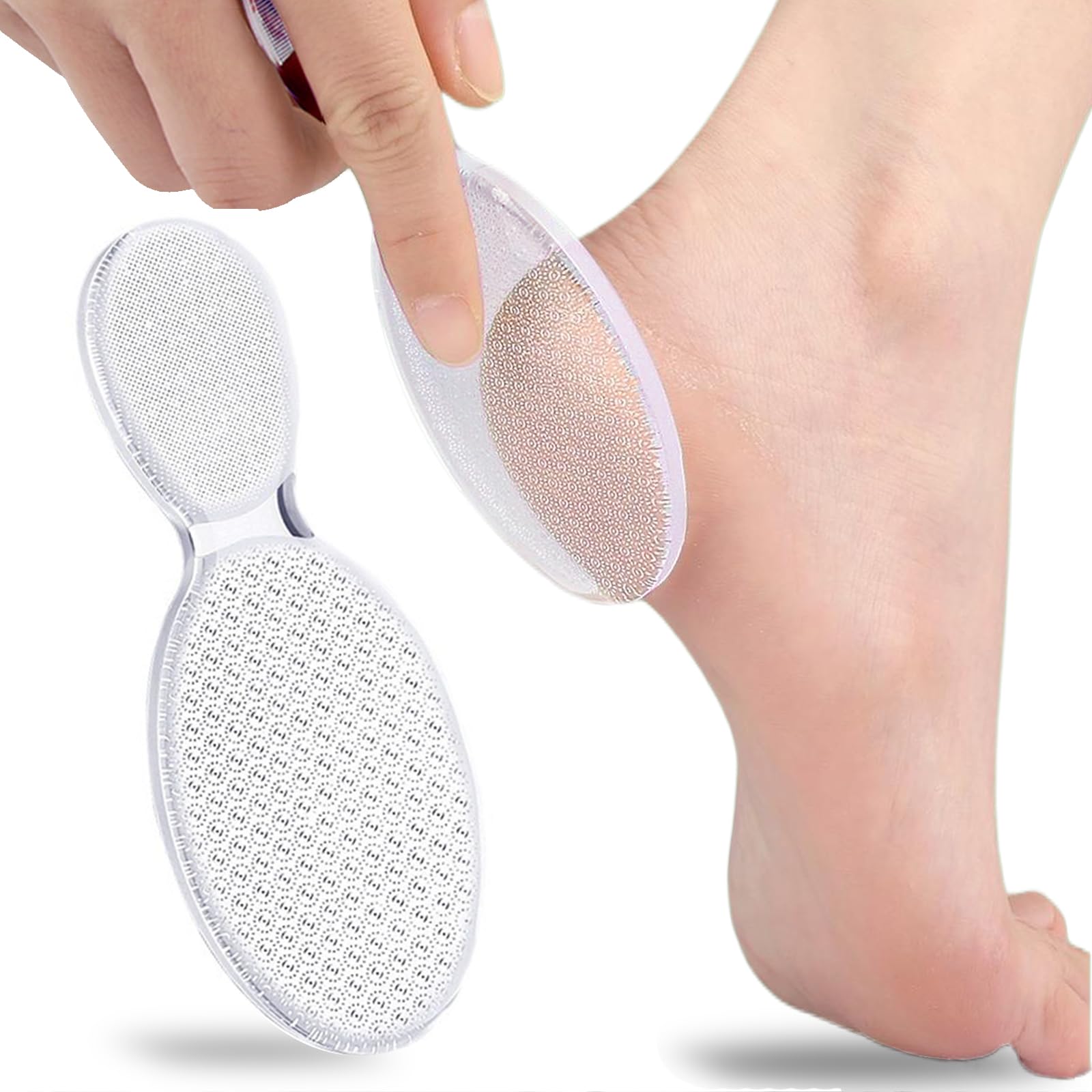 Nano lima de pies, removedor de callos para pies, herramienta de pedicura para el cuidado de los pies, lima de pies con puntos de molienda de nivel nanométrico, limpiador de pies portátil para