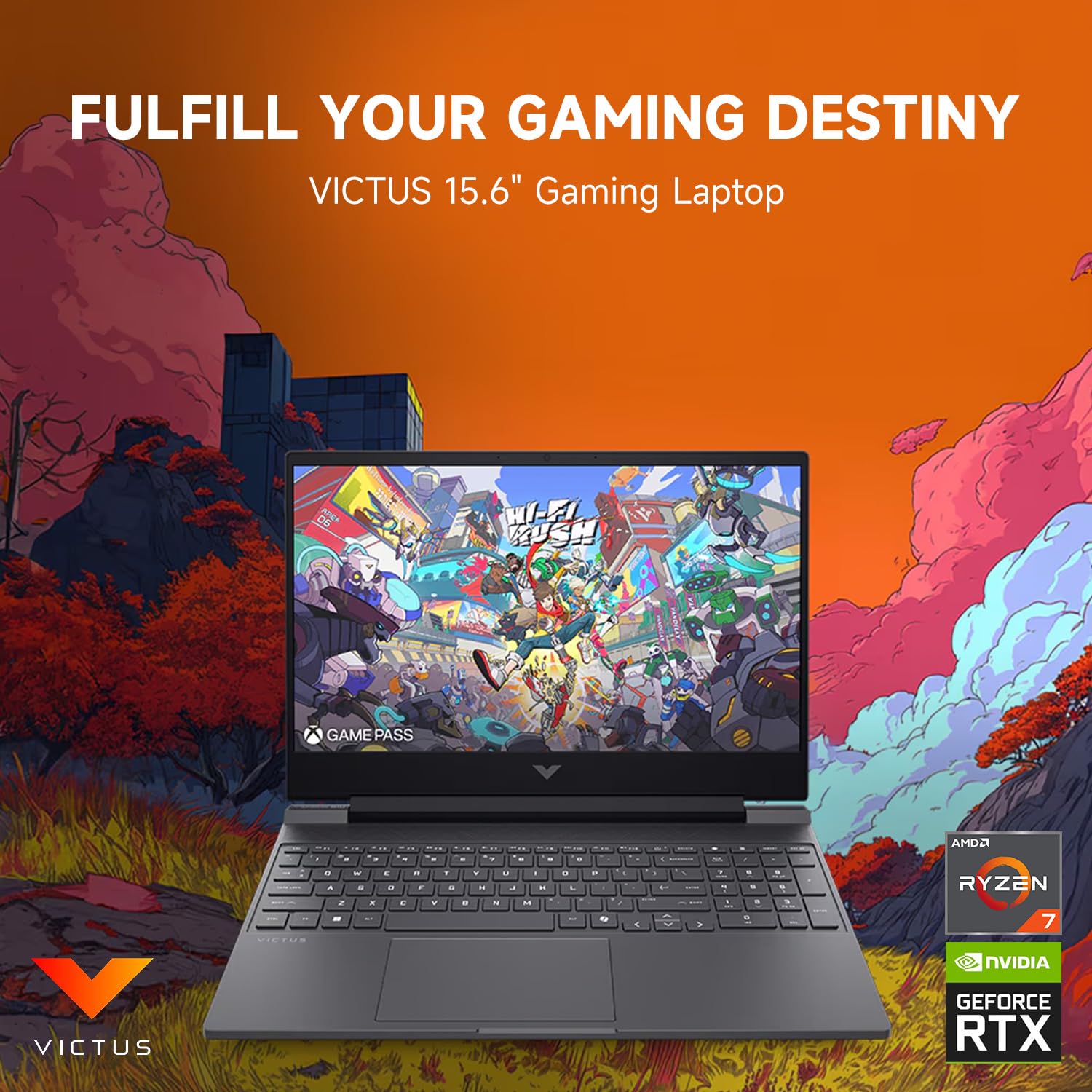 Amazon.co.jp: HP Victus RTX 4050 AI ゲーミングノートパソコン 