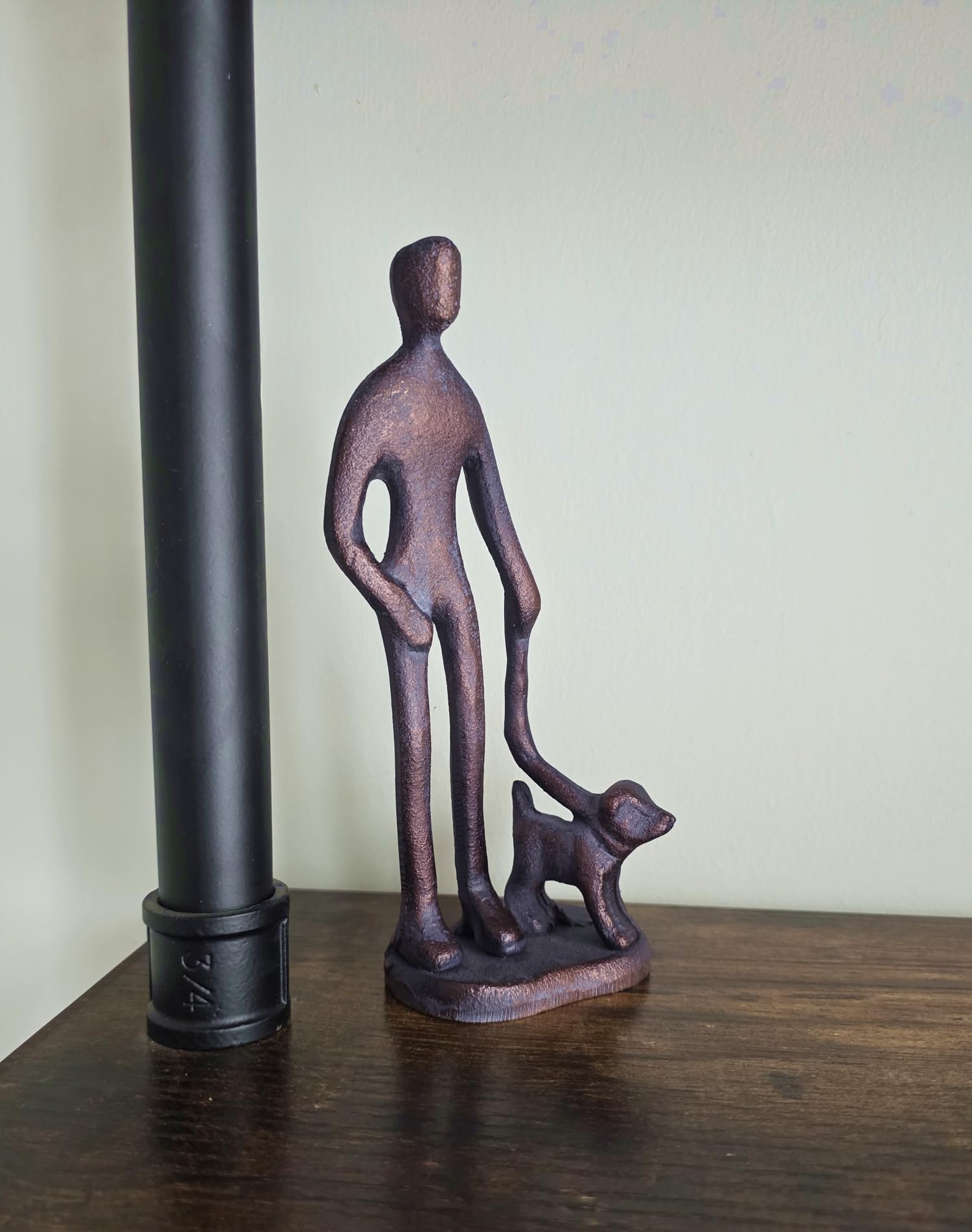 Inspirational Gifting Walkies Aluminium Home Ornament - Bronze