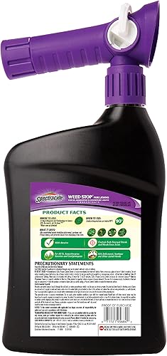 Miniatura 10 de Spectracide Weed Stop for Lawn For St. Augustine & Centipede Lawns Concentrado, listo para pulverizar, 32 onzas, paquete de 6, transparente