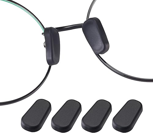 Fundas de almohadilla de nariz para lentes, almohadilla de silicona antideslizante para lentes, fundas protectoras para gafas almohadillas para