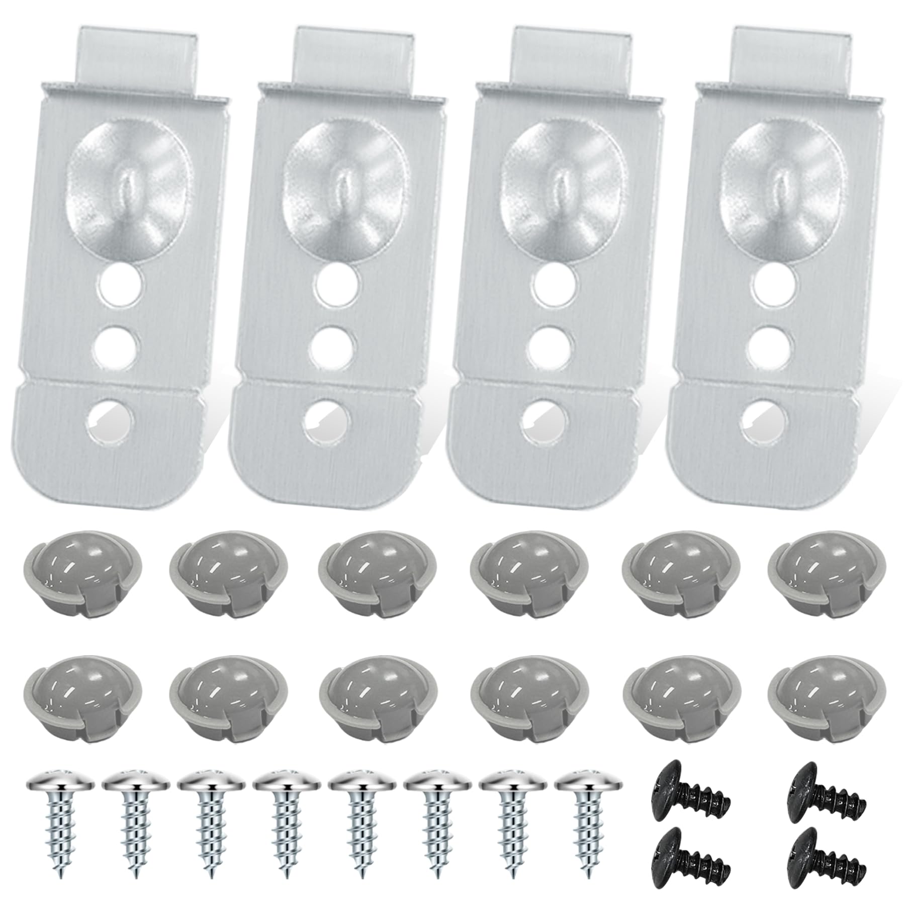4 Pack DD98-01051C Dishwasher Installation Brackets Kit