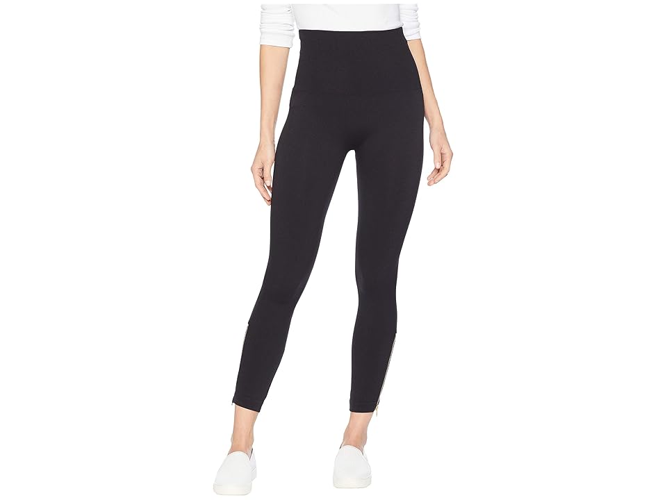 

Spanx Look at Me Now Seamless Side Zip Leggings (Very Black) Women's Casual Pants