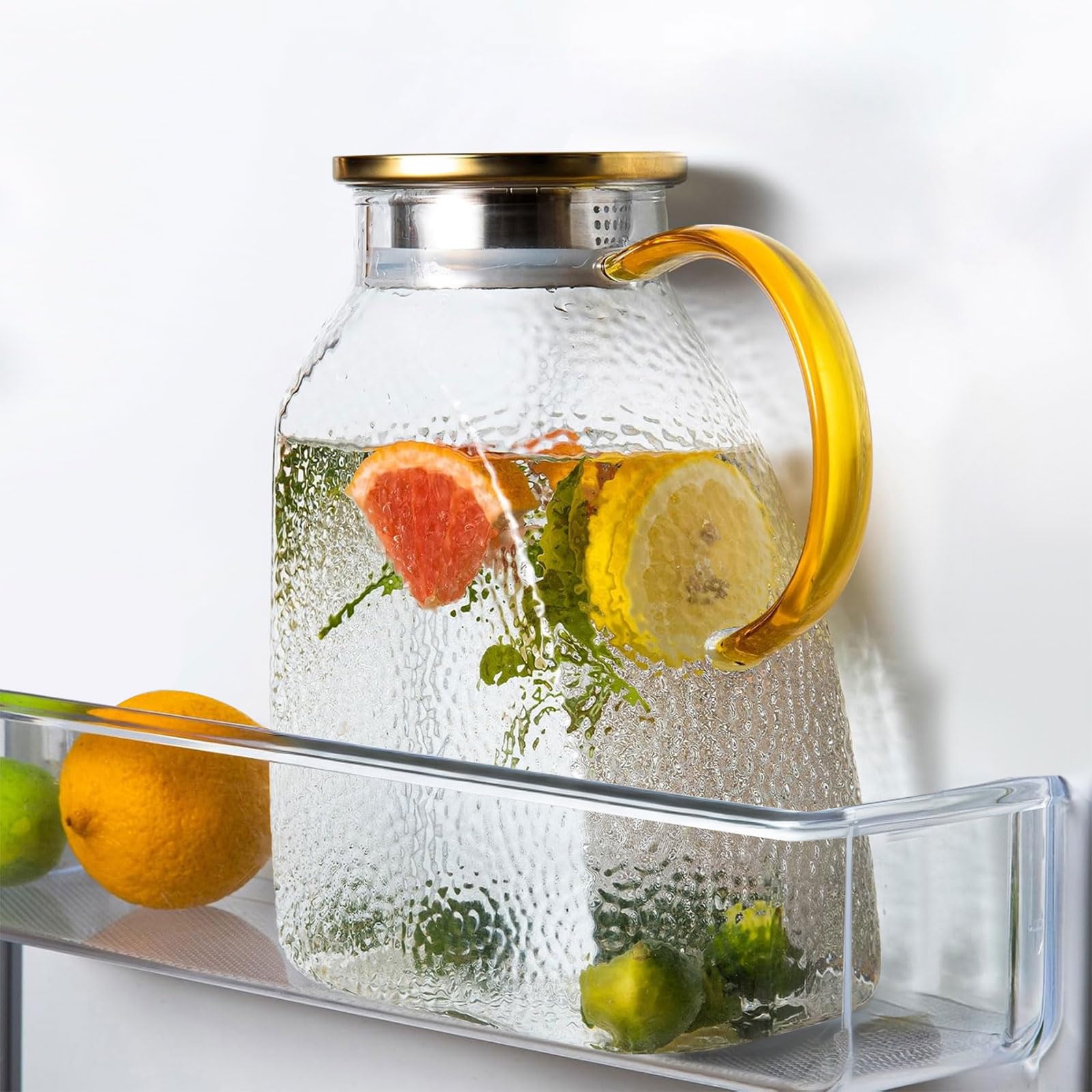 WARMSIMPLE Glass Pitcher 60 oz