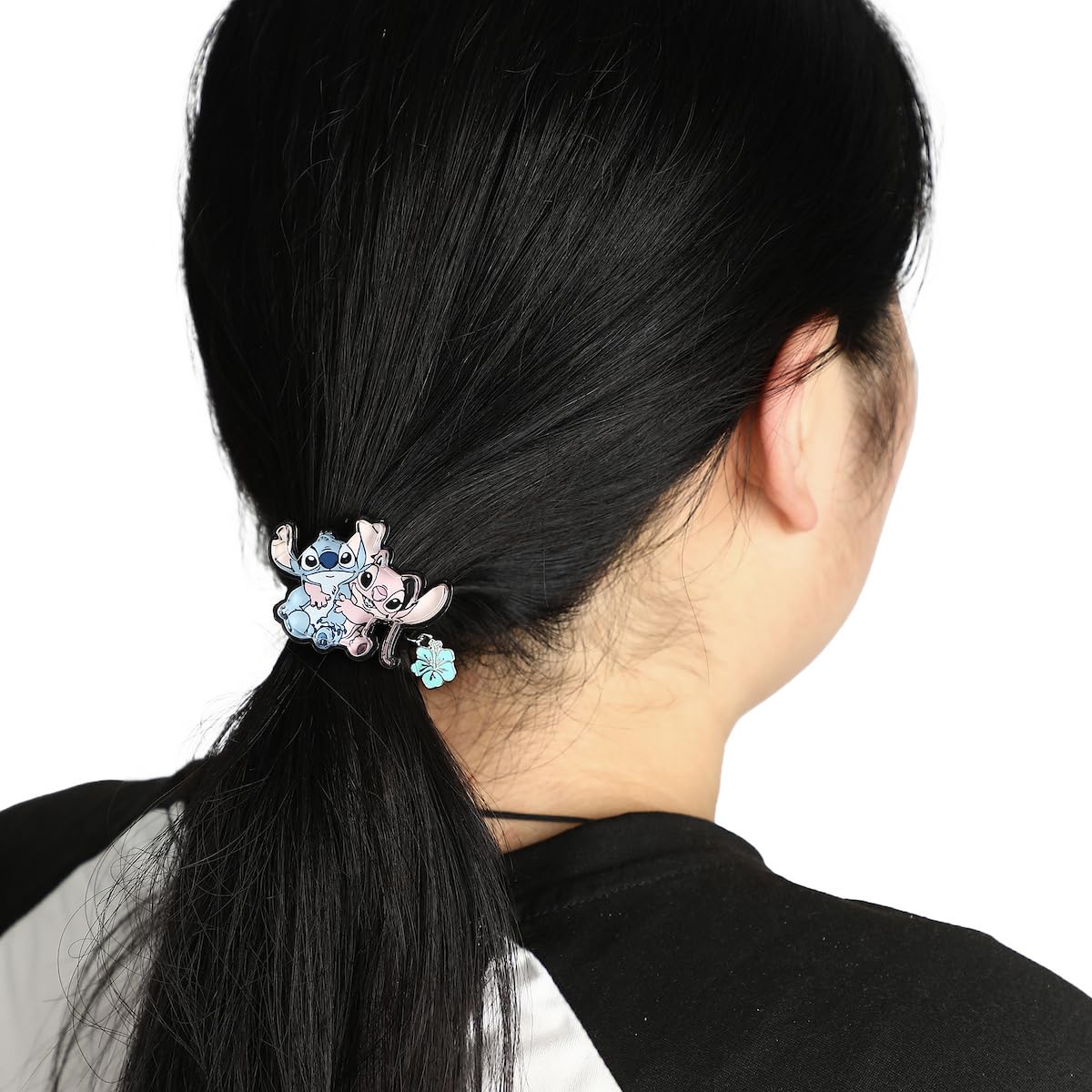 Disney Blue Star Hair Ties Lilo and Stitch Blue Hair Scrunchie. Christmas Gift Present  main image 2