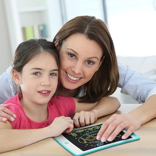 Miniatura 6 de Tableta de escritura LCD de 8.5 pulgadas, tablero de dibujo colorido, almohadilla de dibujo educativa para niños, tableta de escritura LCD borrable,