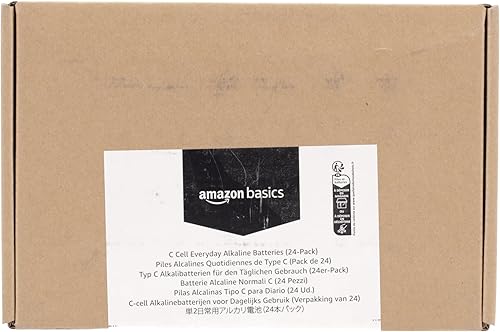 Miniatura 6 de Yaxa Basics – Pilas alcalinas C de uso diario 1.5V