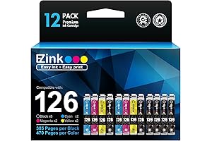 E-Z Ink Remanufactured Ink Cartridges for Epson 126 T126