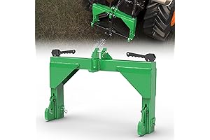 Green Heavy Duty Three Point Quick Hitch Adaption for Category 1 Implements and Accessories